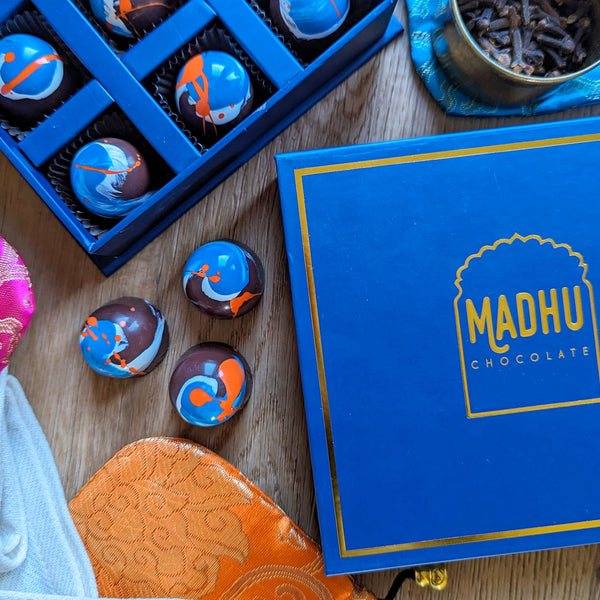 The Diwali Collection - 9-piece Orange Clove Bonbons