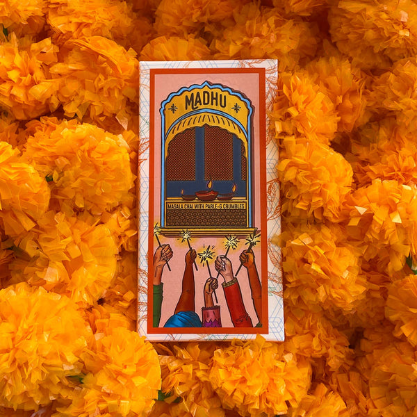 Masala Chai with Parle-G Crumbles